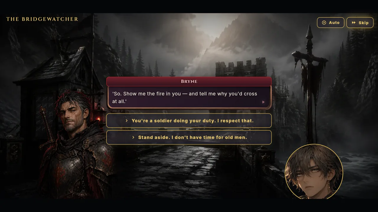 A story reply choice